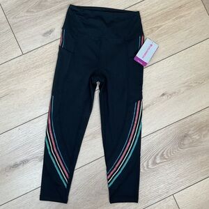 COLOSSEUM Active Women's High Rise Capri Legging with Pockets‎ XS NWT
